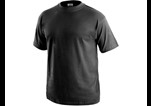 T-shirt  DANIEL, short sleeve, black, size  3XL