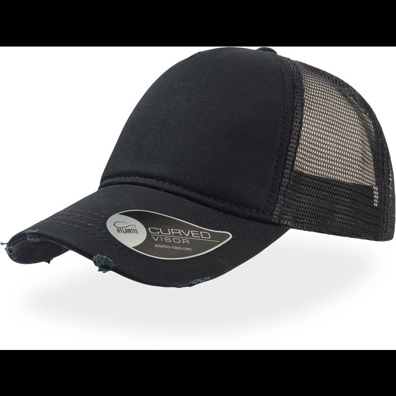 6 Panel Trucker Cap "Rapper Destroyed"
