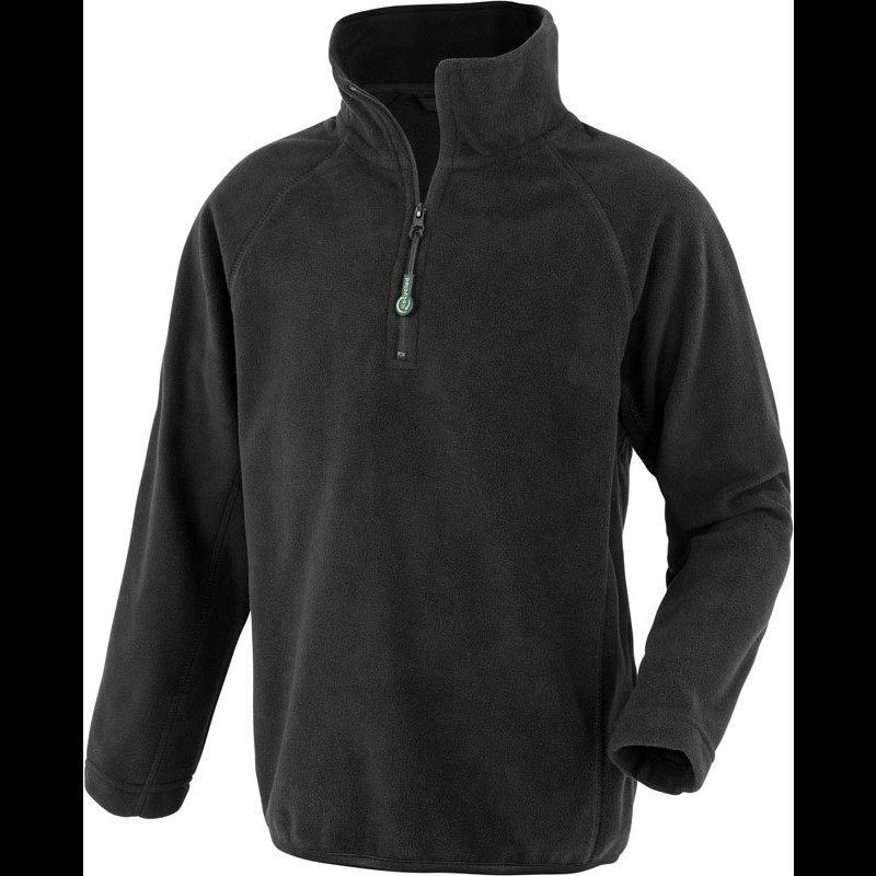Kids' microfleece pullover with 1/4 zip