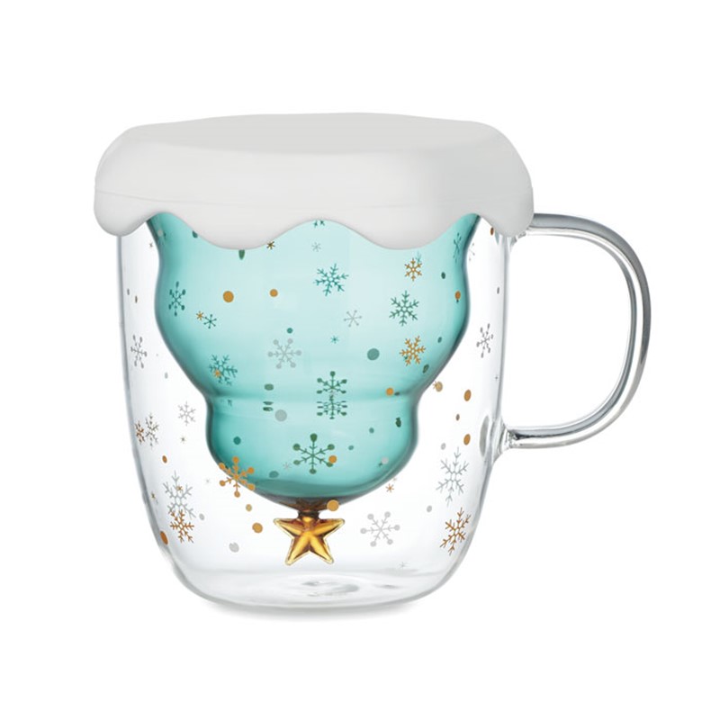 VERDE - Double wall borosilicate mug