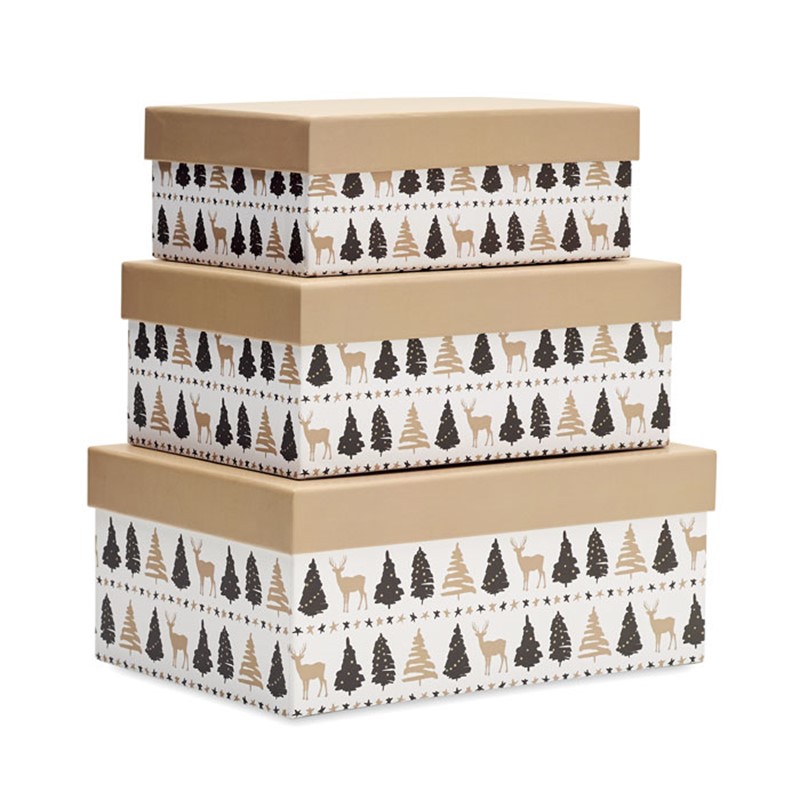SURPRISE - Set of 3 Christmas gift boxes