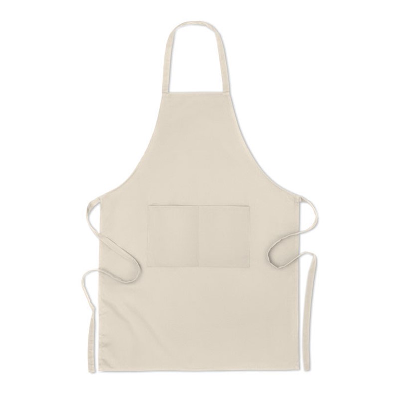 RAIPUR - Organic cotton apron 200 gr/m²