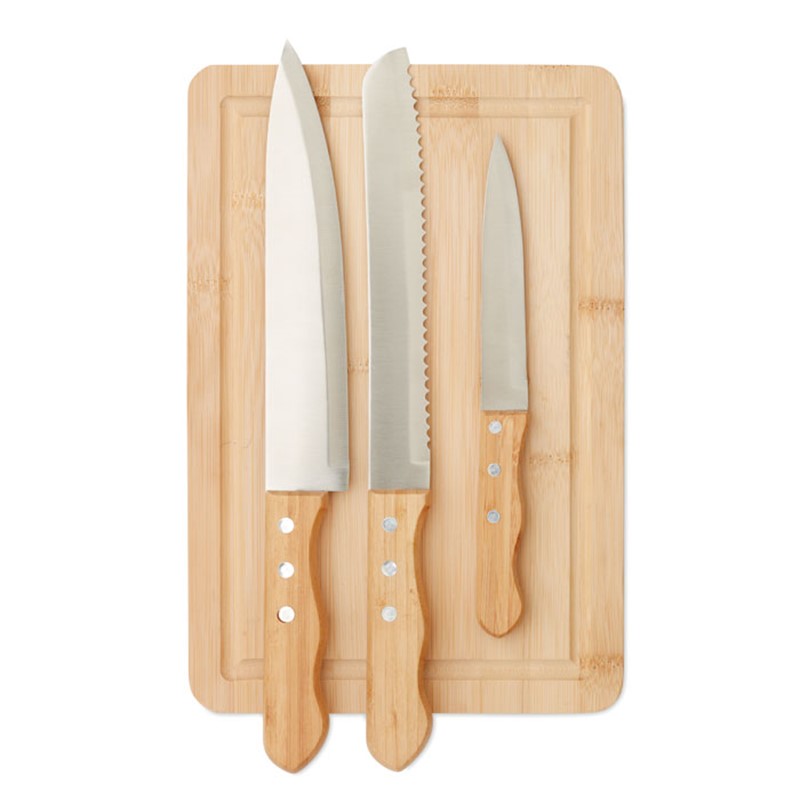 SHARP CHEF - Bamboo cutting board set