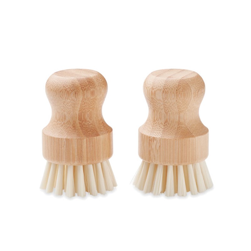 PINTSEL - Set of vegetable bamboo brushes