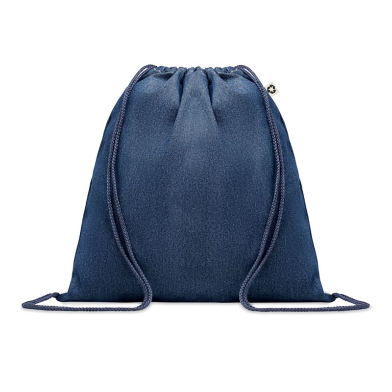 STYLE BAG - Recycled denim drawstring bag