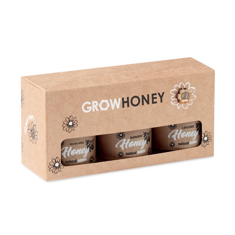 BEEBEE SET - Set of 3 wildflower honey