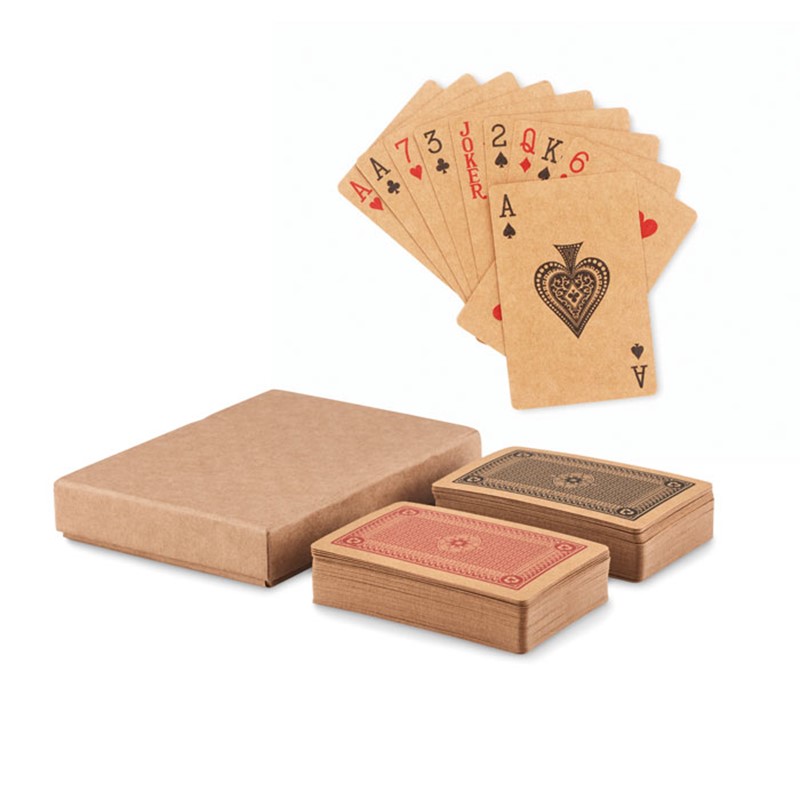 ARUBA DUO - 2 deck recycled paper cards