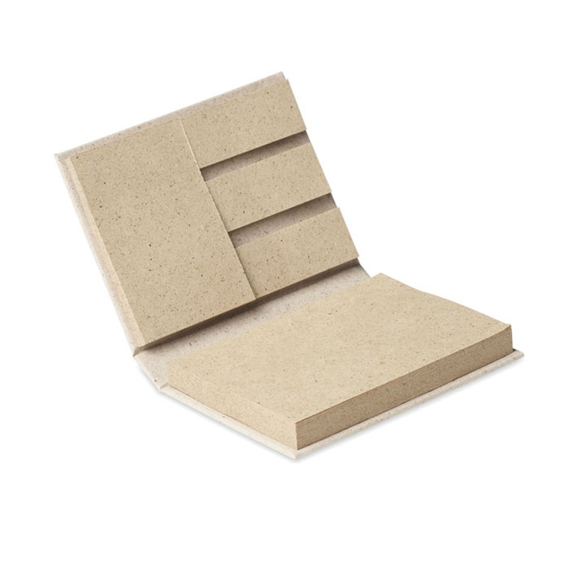 GRASS STICKY - Recycled/grass sticky memo pad