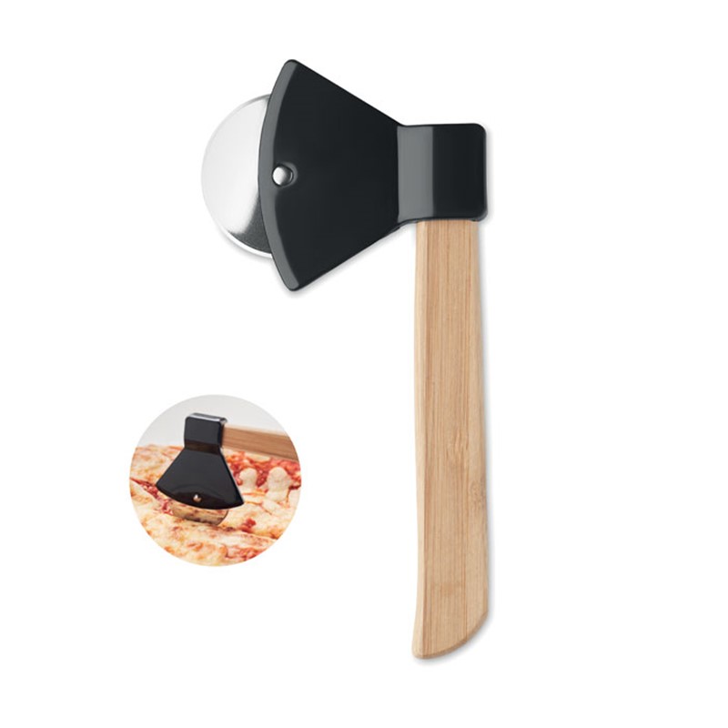 ZAZA - Pizza cutter bamboo handle