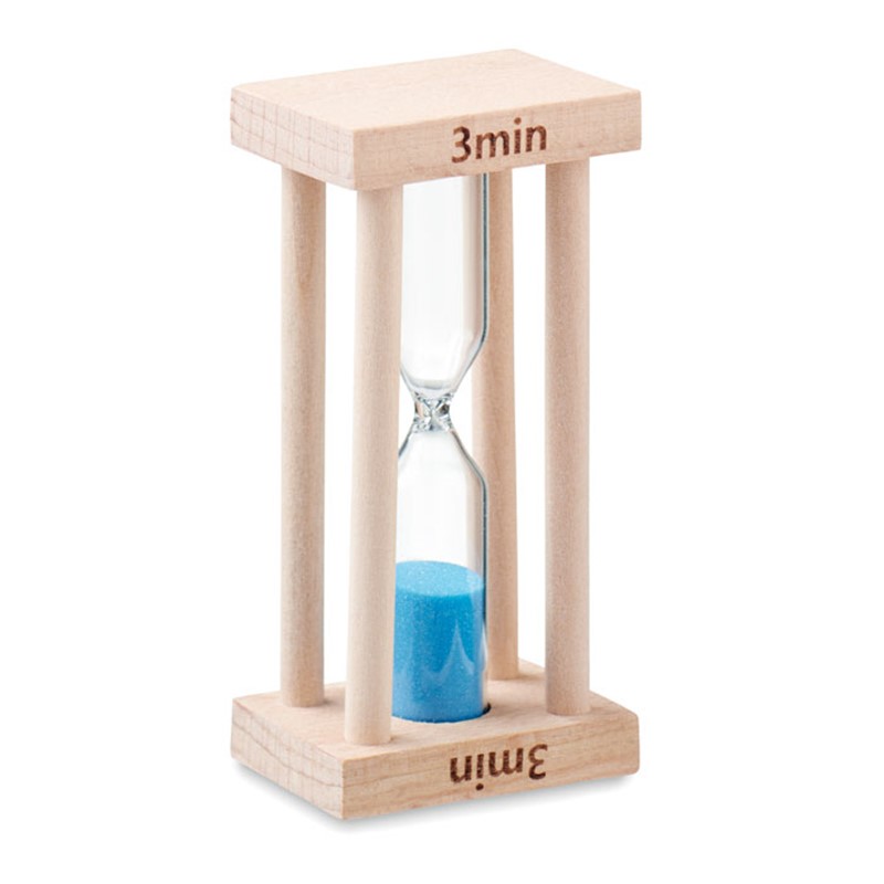 CI - Wooden sand timer 3 minutes