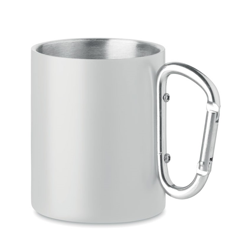 AROM - Metal mug and carabiner handle