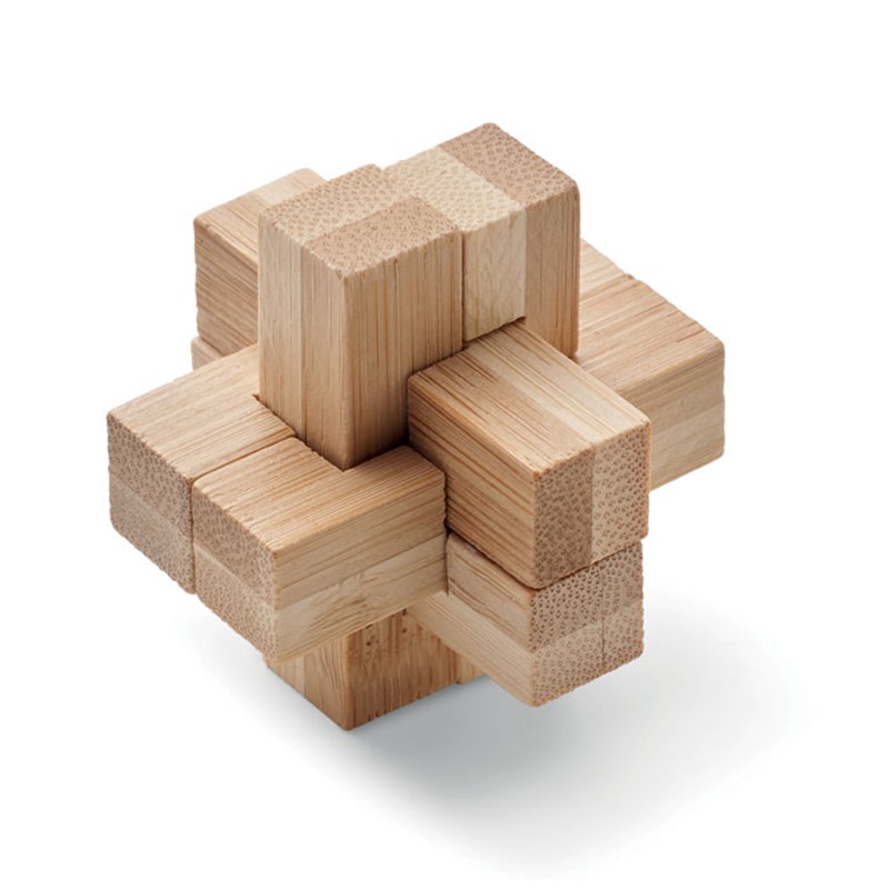 SQUARENATS - Bamboo brain teaser puzzle