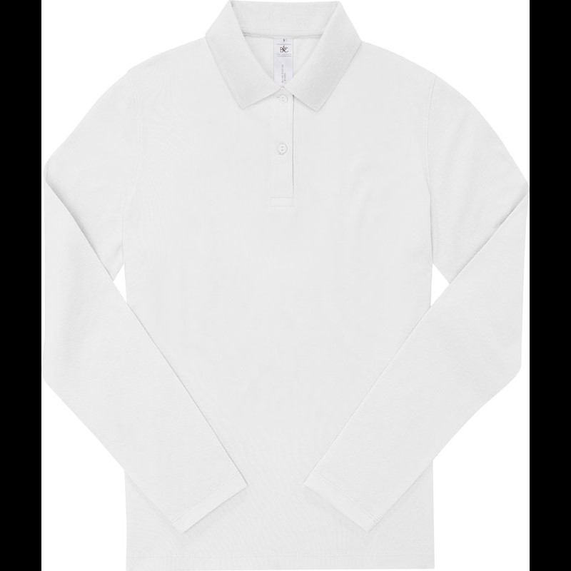 Ladies' Piqué Polo long-sleeve
