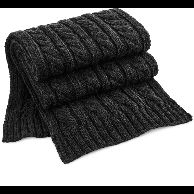 Melange Knitted Scarf