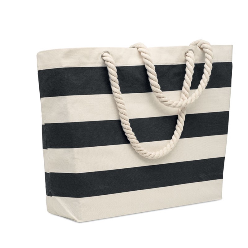 HEAVEN STRIPE - Cotton beach bag 220 gr/m²