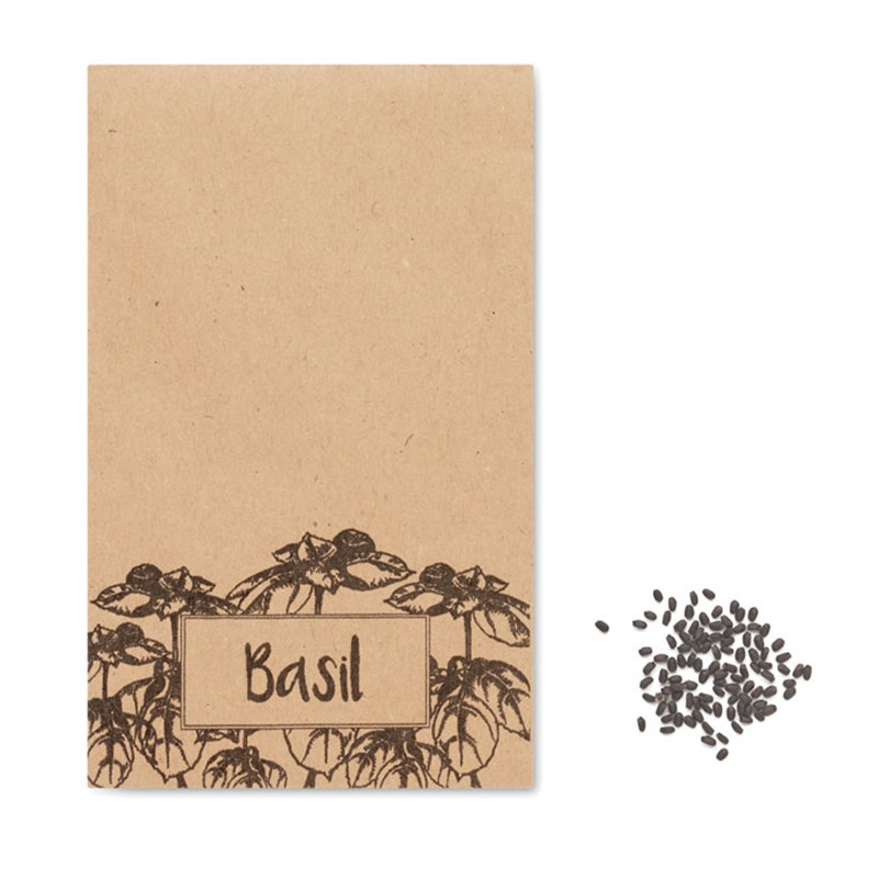 BASILOP - Basil seeds in craft envelope