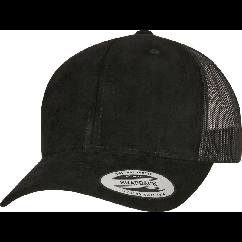6 Panel Trucker Cap "Suede"