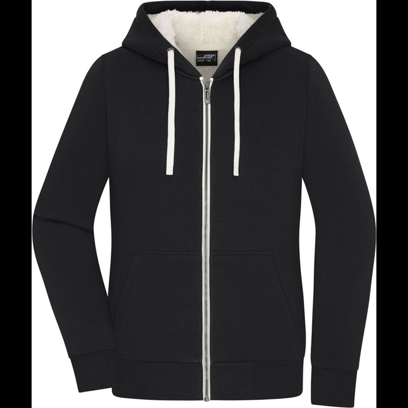Ladies' Hooded Sweat Jacket "Sherpa"