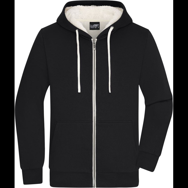 Men's Hooded Sweat Jacket "Sherpa"