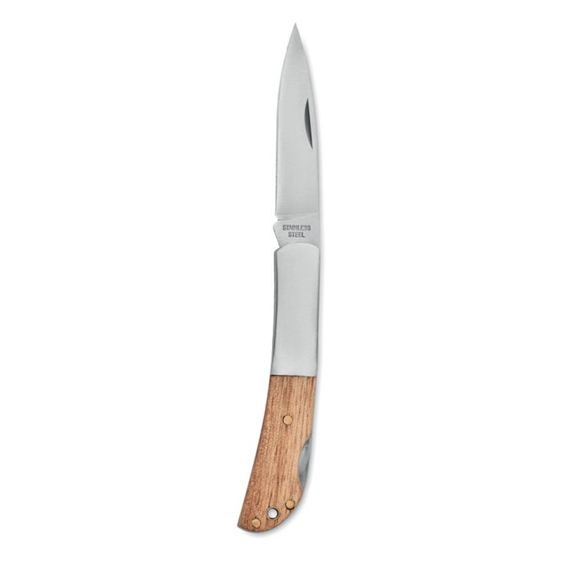 SKARP - Foldable knife in acacia wood