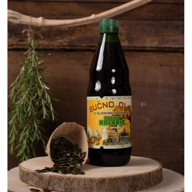 Bučno olje z dodatki 0,5l