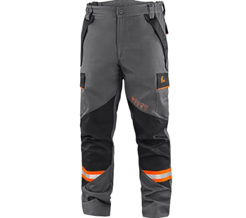 Delovne hlače CXS WorkTech-Multi sivo-črne