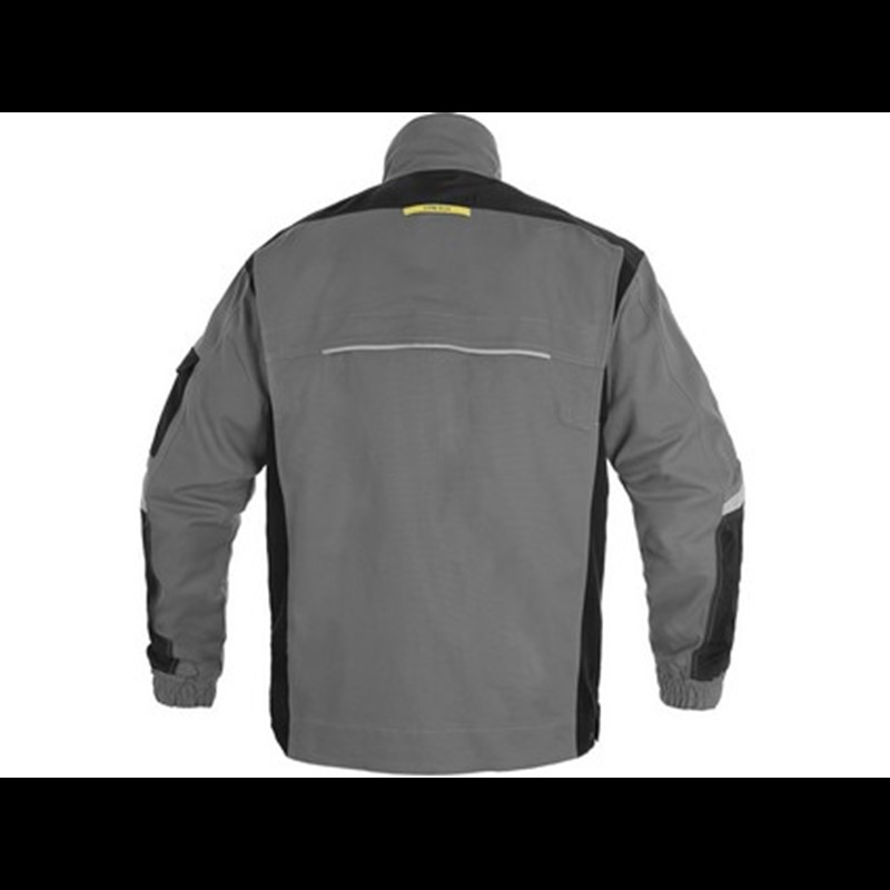 Delovna jakna CXS STRETCH, moška, sivo-črna