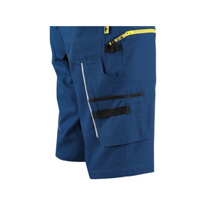 Delovne kratke hlače CXS STRETCH, moške, modro-črne