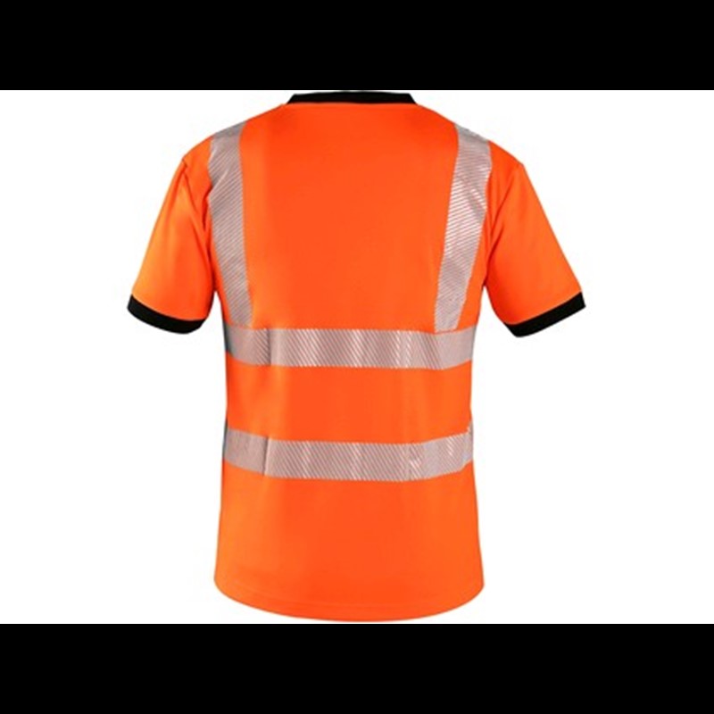 Odsevna majica CXS RIPON, oranžno-črna