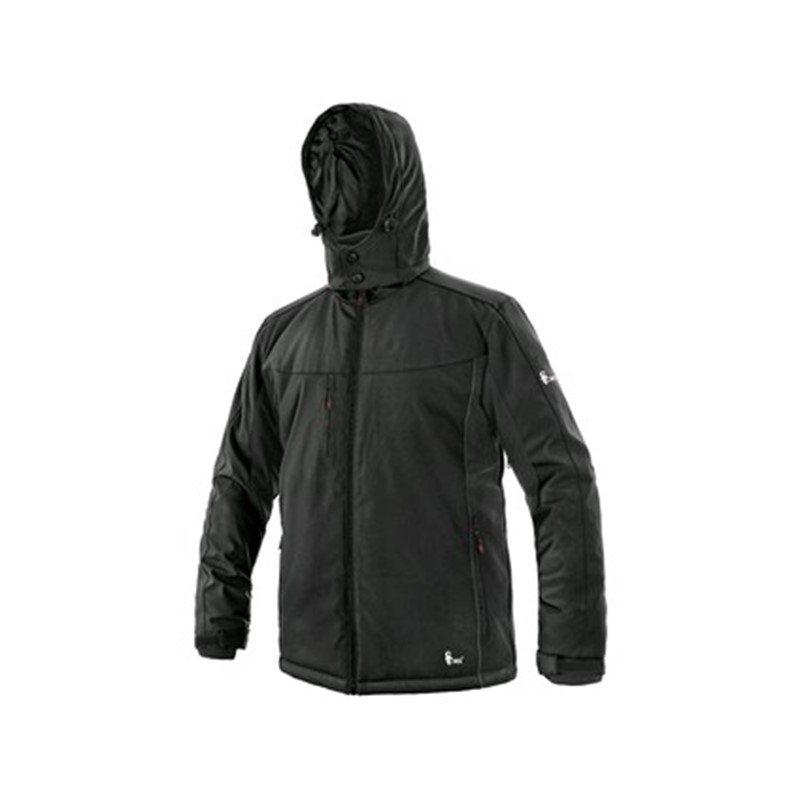 Podložena softshell jakna VEGAS, zimska, moška, črna