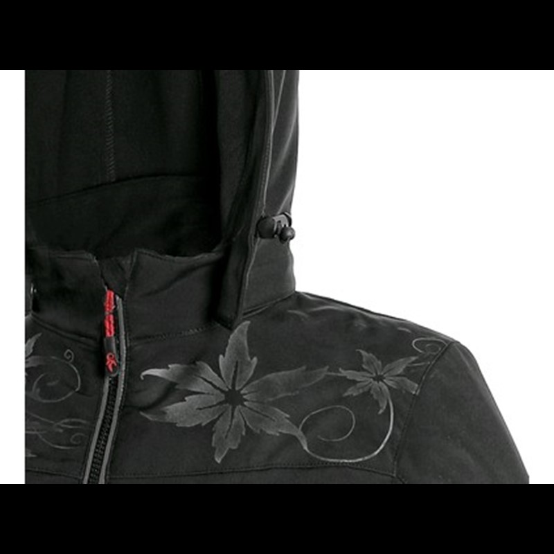 Ženska softshell jakna PAGE, črna