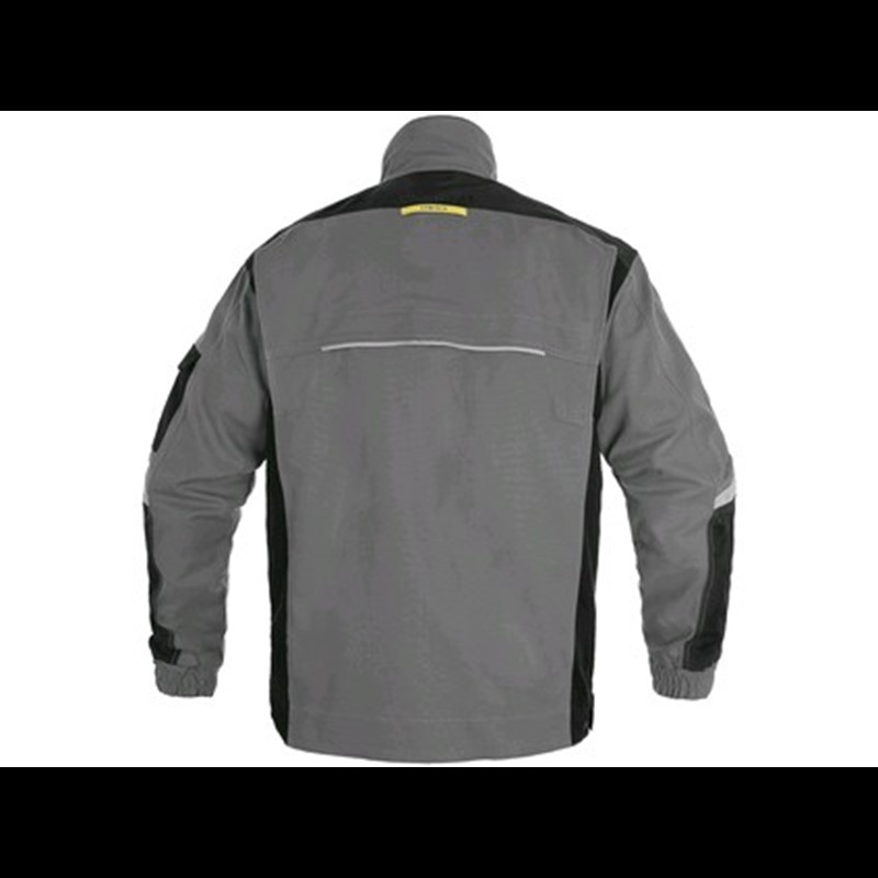 Jacket CXS STRETCH, 170-176cm, men´s, bright grey - black