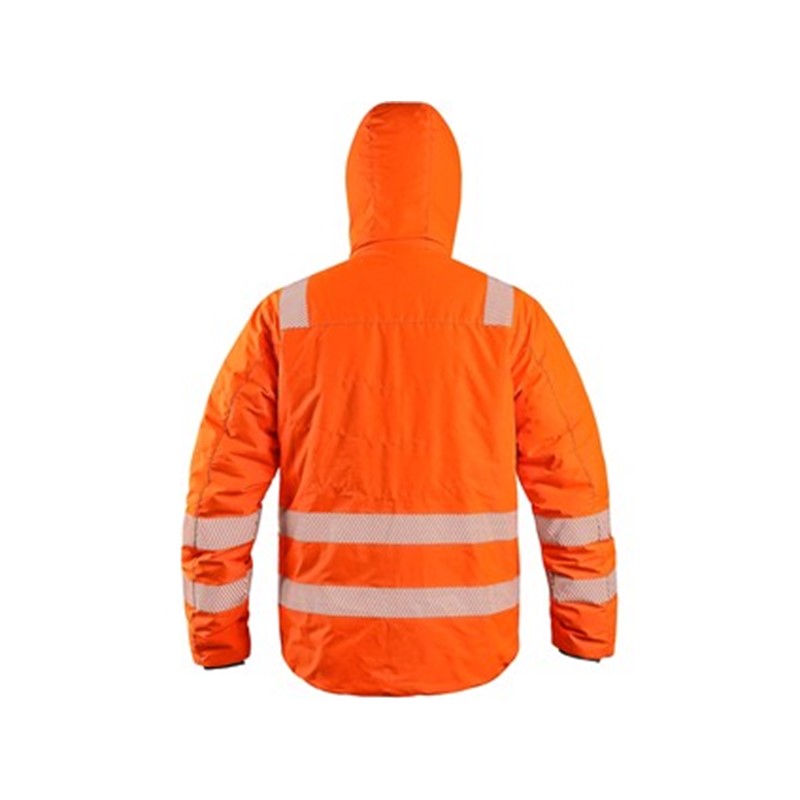 Jacket CXS CHESTER, high visible, double-side, orange - blue
