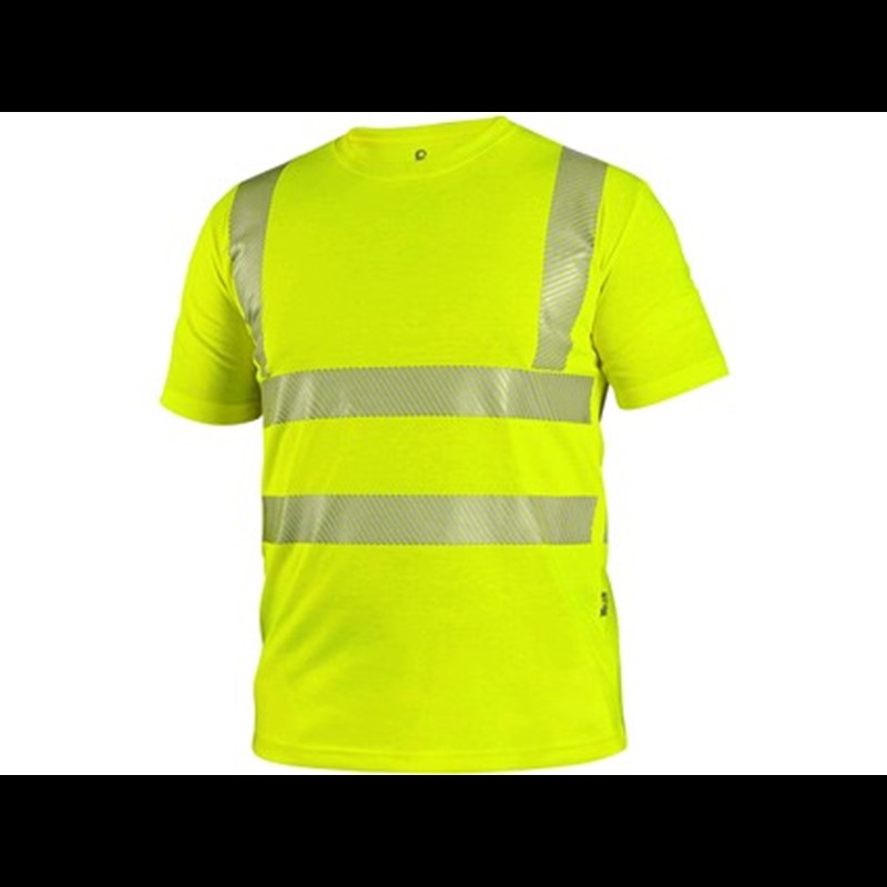 T-shirt CXS BANGOR, high visible, men's, yellow, size 4XL