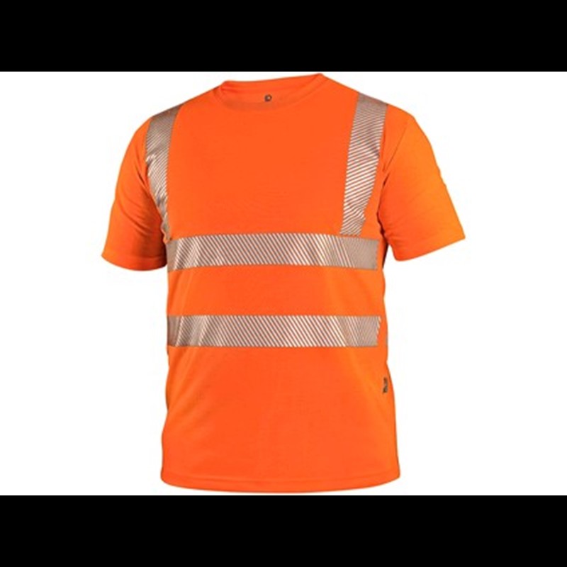 T-shirt CXS BANGOR, high visible, men's, orange