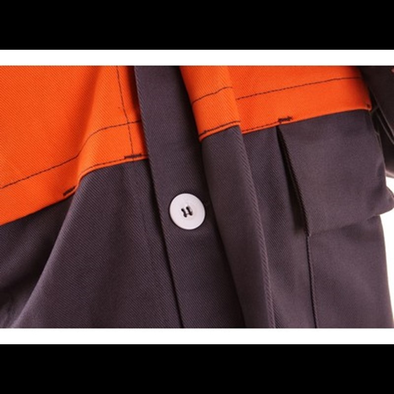 Varilska jakna MOFOS, moška, za varjenje, sivo-oranžna
