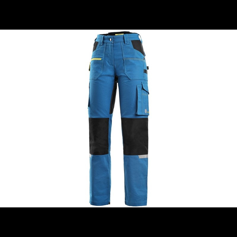 Delovne hlače CXS STRETCH, ženske, modro-črne