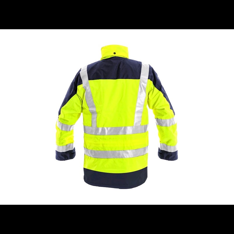 Odsevna bunda CXS LONDON, 5 v 1, moška, rumeno-modra
