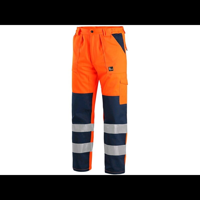 Odsevne hlače NORWICH, moške, oranžno-modre