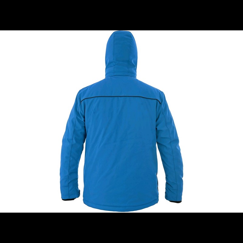 Podložena softshell jakna VEGAS, zimska, moška, modro-črna