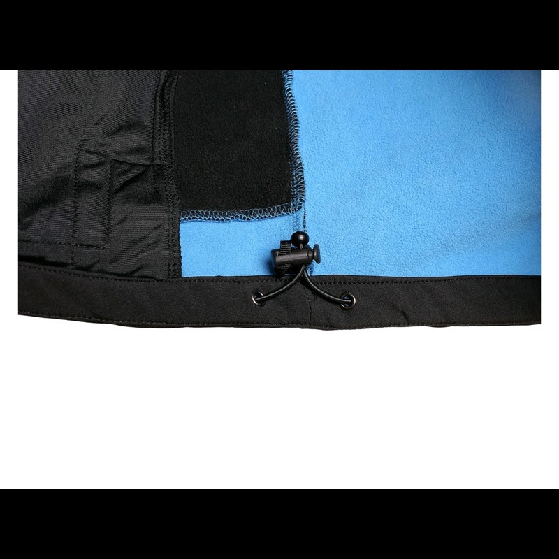 Softshell jakna DURHAM, moška, črno-modra
