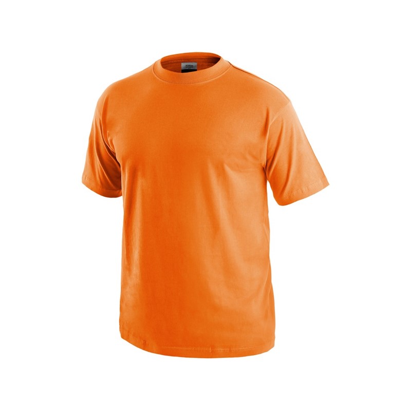 Majica DANIEL, kratki rokavi, oranžna