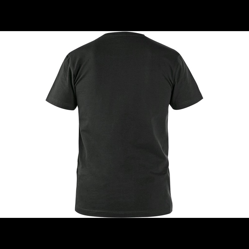 T-shirt CXS NOLAN, short sleeve, black