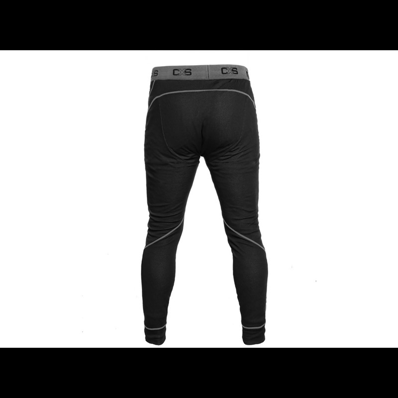Funkcijske dolge spodnje hlače COOLDRY, moške, črno-sive