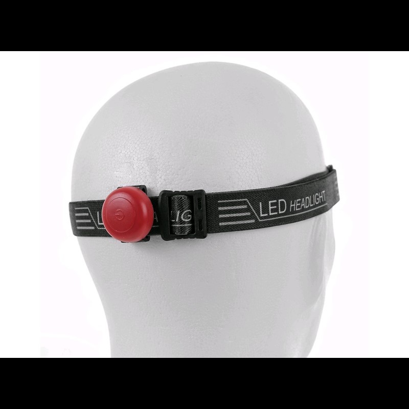 Headlamp CREE LED XPG, rechargeable, fluo