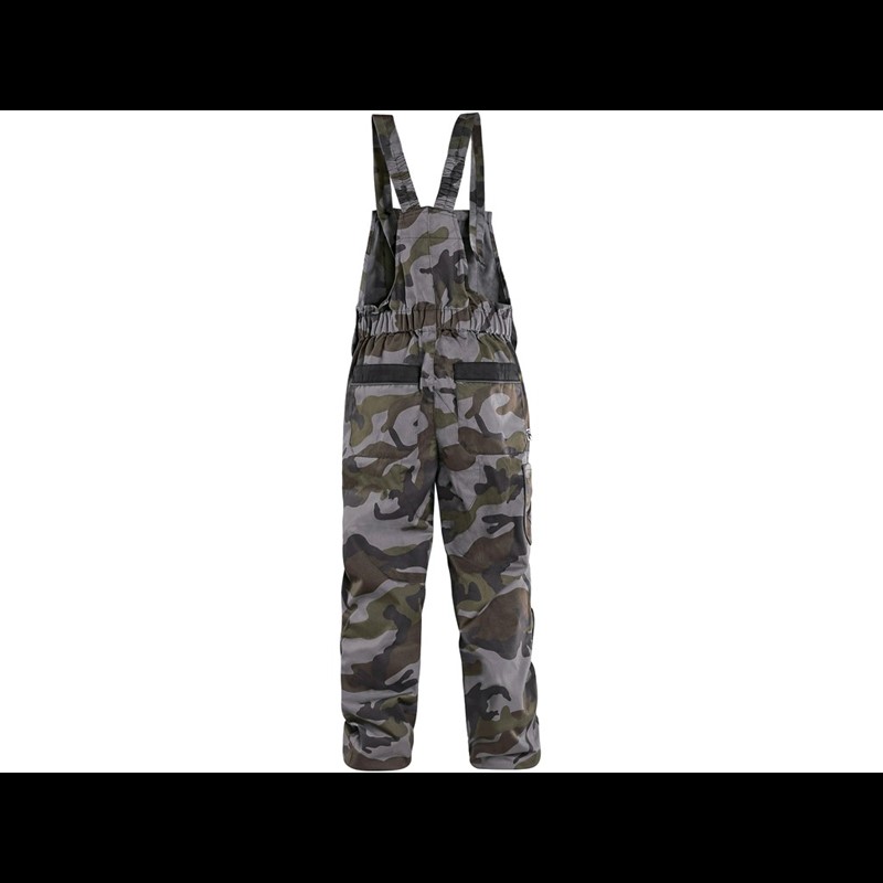 Trousers with bib CXS CAMO, children's