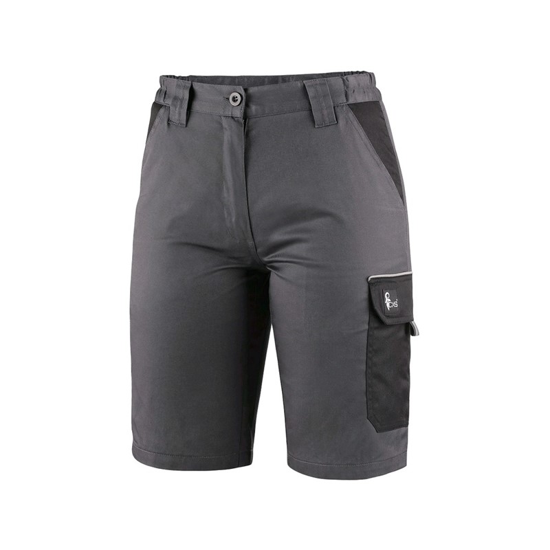 Kratke hlače CXS PHOENIX FORTUNE, ženske, sivo-črne