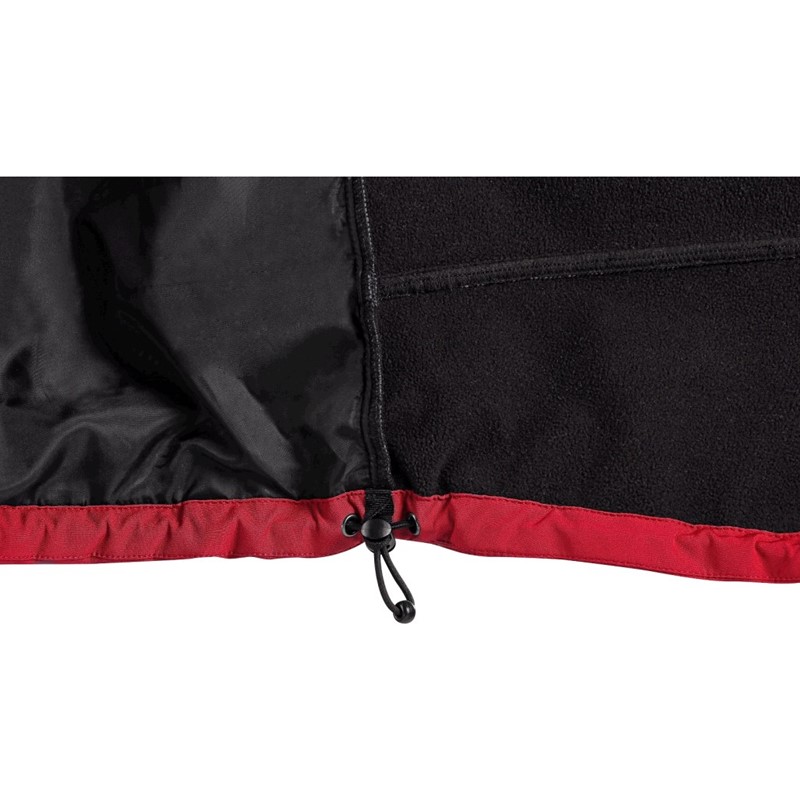 Jacket CXS STRETCH, men's, softshell, red